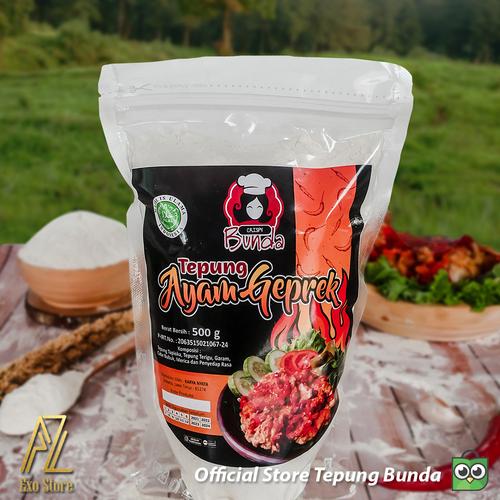 Gambar Tepung Ayam Geprek - Bunda (500g) dari AZ Exo Store Kab. Sidoarjo Tokopedia