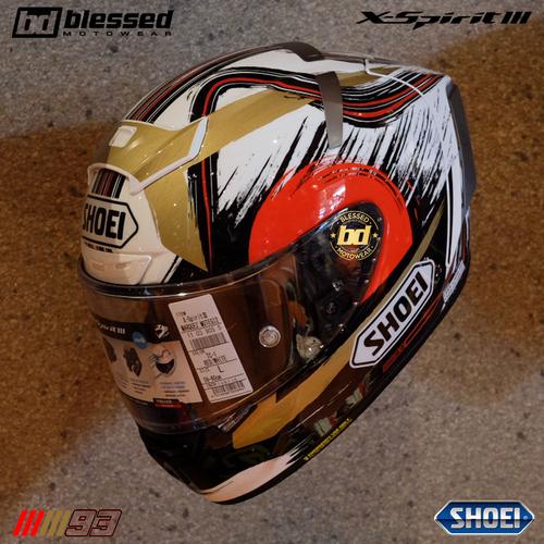 Jual Shoei X-Spirit 3 Marc Marquez Motegi 2 TC1 - Kota Malang - Blessed  Motowear | Tokopedia