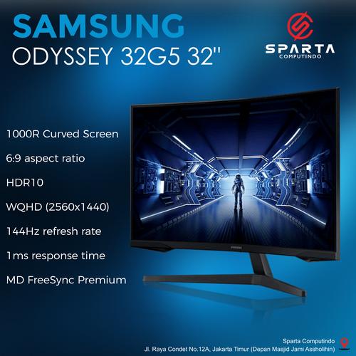 Jual LED SAMSUNG ODYSSEY 32' WIDE CURVE 