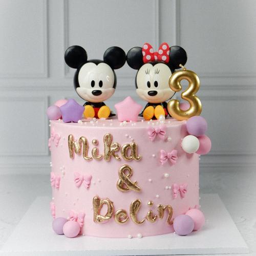 Jual kue ulang tahun Minnie mouse kue ulang tahun Mickey mouse - Kab