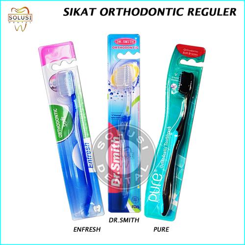 Gambar Sikat gigi ortho behel Reguler - PURE dari SOLUSI DENTAL Kota Bekasi Tokopedia