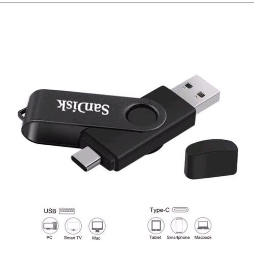 Gambar Flashdisk 32GB/64GB/128GB Ultra Dual Drive GO OTG USB Type-C - Biru, 32GB dari jayastore20 Jakarta Timur Tokopedia