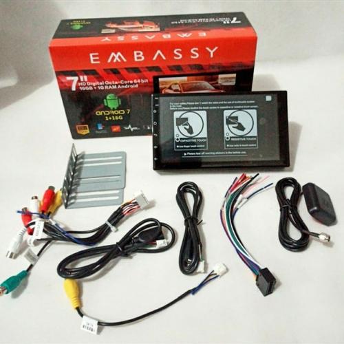Jual HEAD UNIT ANDROID 7 INCH EMBASSY 