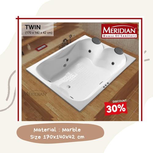 Jual Bath tub Tanam Meridian Twin Bathtub untuk 2 Orang Jakarta Barat