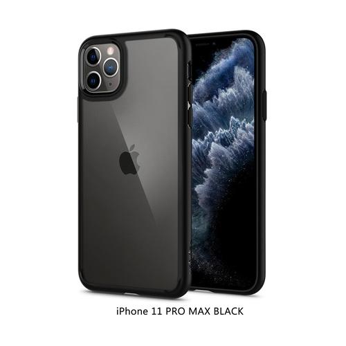 Foto Produk Case iPhone 11 Pro Max / 11 Pro / 11 Spigen Ultra Hybrid Anti Crack - Matte Black, 11 Pro Max dari Spigen Official