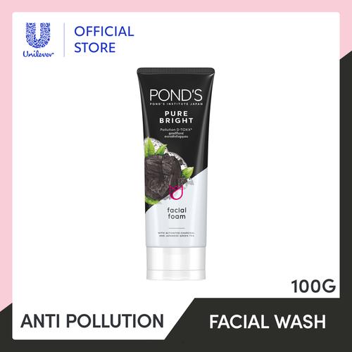Gambar Ponds Facial Wash Pure Bright 100G - Sabun Muka, Facial Foam dari Unilever Official Store Kab. Tangerang Tokopedia
