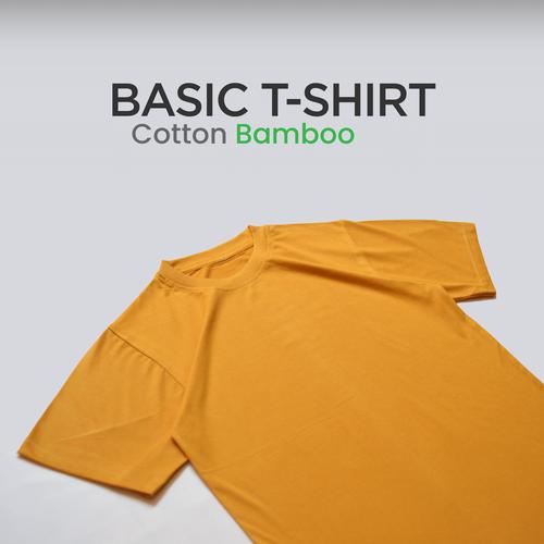 Foto Produk KAOS POLOS T-SHIRT PREMIUM COTTON BAMBOO 30s - Putih, S dari Hasta Official