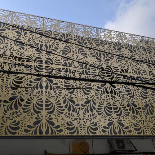 Jual Fasad ACP cutting | fasad rumah minimalis | Fasad Porforated