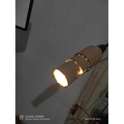 Gambar Snoot Kardus FOTOLICIOUS untuk bohlam lampu halogen jepit e27 dari Oleh2 Dari Surabaya Kota Surabaya Tokopedia