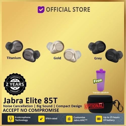 Gambar Jabra Elite 85T Advanced Noise Cancelling Earbuds Jabra 85T 85 T - TITANIUM ONLY dari DUNIA COMPUTER & SERVICE Jakarta Selatan Tokopedia