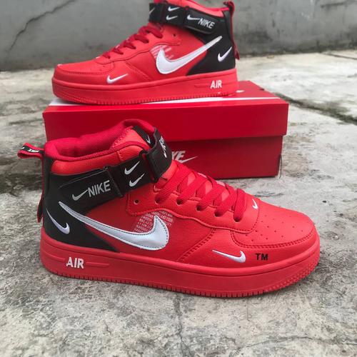 air force 1 mid utility red