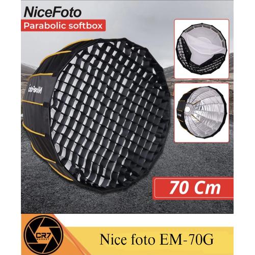 Jual NICE FOTO 70CM / EM70G Parabolic Softbox Pro Quick Set Build