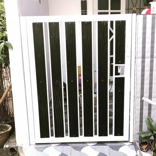 Jual pintu pagar minimalis - Jakarta Barat - Bintang Logam Project