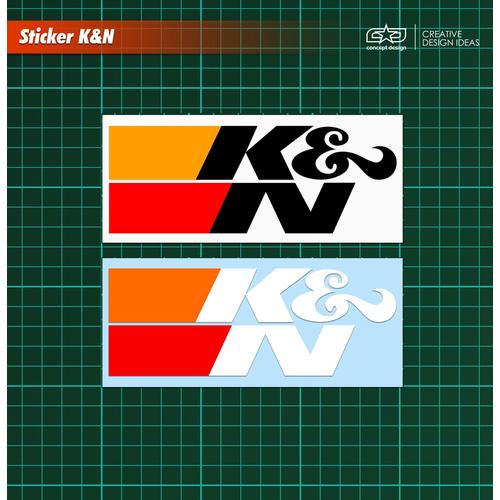 Jual Sticker K&N - Kab. Bogor - Concept Design_NEW | Tokopedia