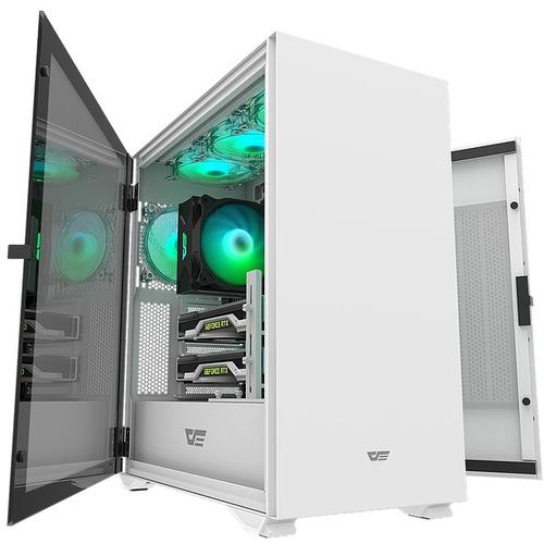 Promo CASING DarkFlash DLX22 ATX Computer gaming Case Putih Cicil 0