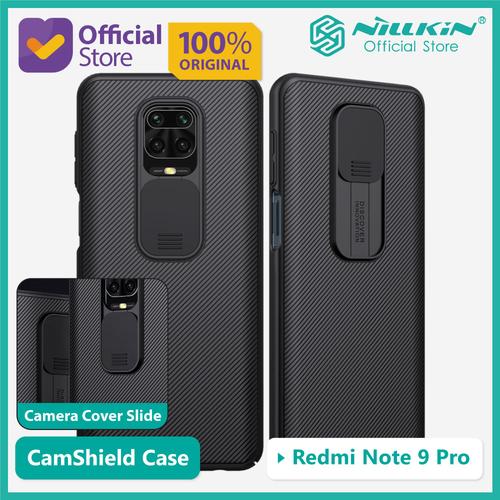 Foto Produk Case Xiaomi Redmi Note 9 Pro Nillkin CamShield - Black dari Nillkin Official
