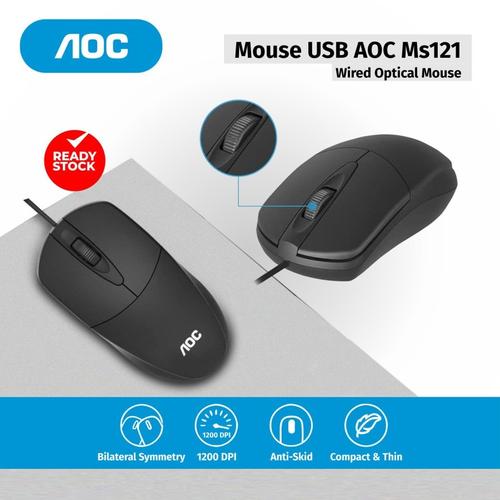 Foto Produk AOC MS121 Optical Mouse Kabel dari SpecialDealShop