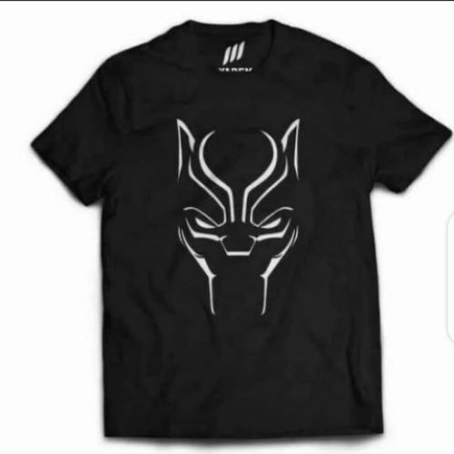 Jual T-shirt Big size 5XL black panther 
