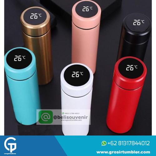 Gambar Termos LED with Digital Termometer 500ml dari grosir tumbler Jakarta Timur Tokopedia