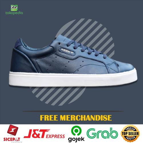 navy casual trainers