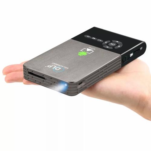 Jual C2 Android 7.1 Mini Projector 2.4G 