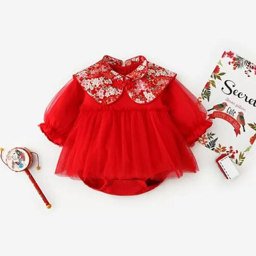 Gambar Baby girl romper cheongsam chinese traditional newborn cheongsam 2 - 90 dari Baby Angeline Shop Jakarta Utara Tokopedia