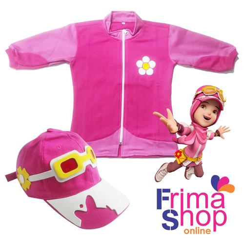 Gambar PAKET KOSTUM TOPI + SWEATER YAYA BOBOIBOY - M dari FrimaShop Kota Bogor Tokopedia