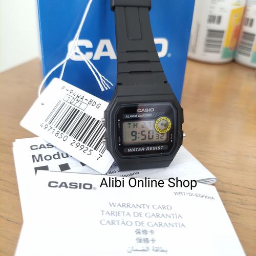 Jual Jam Tangan CASIO General F-94WA-8DG Original - Garansi Resmi 1 Tahun -  F-91WM-9ADFGold - Jakarta Utara - Alibi Online Shop | Tokopedia