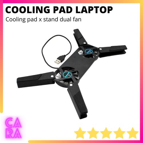 Foto Produk Cooling Pad Laptop Dual Fan X Stand dari CARA Store