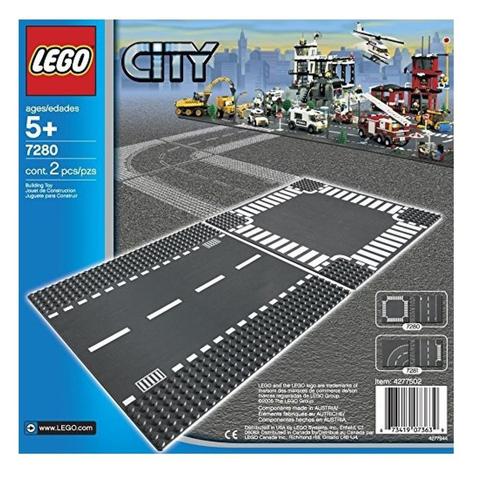 Gambar Lego 7280 City Straight Crossroad Plates - jalan lurus & simpang 4 dari Science Kid Toys Kota Tangerang Selatan Tokopedia