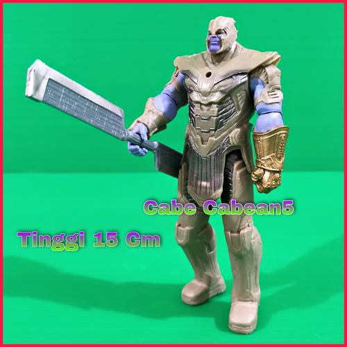 Foto Produk action figure avengers thanos deadpool spiderman hulk Mainan Anak - THANOS A dari CABE CABEAN5
