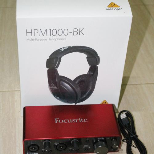 Free Headphone Behringer HPM1000 