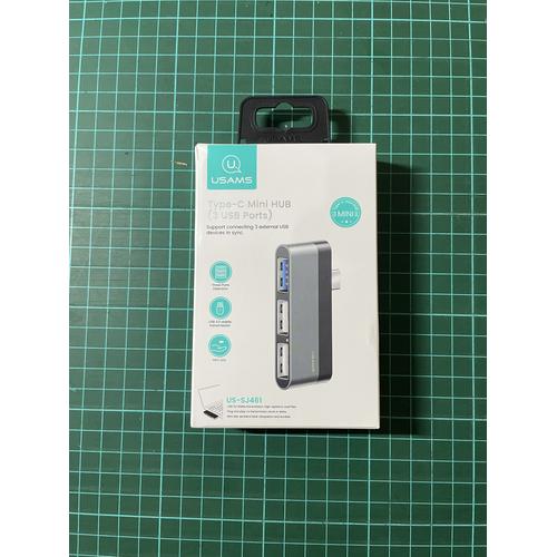 Jual Usams USB Hub Type C 3 Port Kota Surabaya Wolbubs Tokopedia jual-usams-usb-hub-type-c-3-port-kota-surabaya-wolbubs-tokopedia
