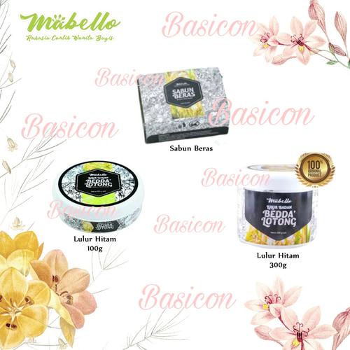 Gambar MABELLO LULUR HITAM / BEDDA LOTONG BPOM ORIGINAL - 100GR dari BASICONES Kota Surabaya Tokopedia