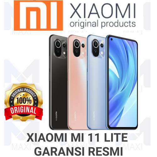 Foto Produk Xiaomi Mi 11 Lite 8/128 Ram 8Gb Rom 128Gb Garansi Resmi - BOBA BLACK dari Maxi phone cell