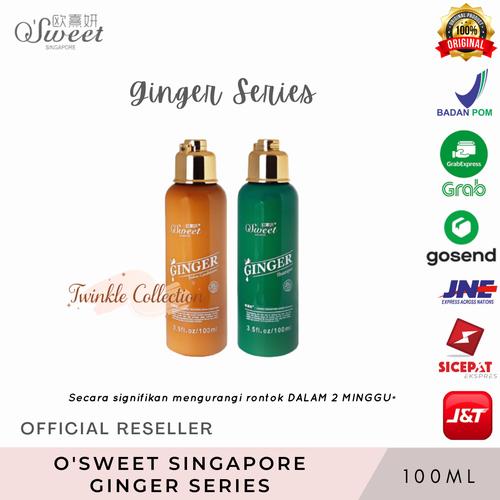 Promo O'Sweet Singapore Ginger Shampoo & Daikin Conditioner Kemasan ...