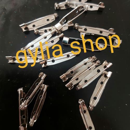 Foto Produk Peniti Bros 2 cm dan 2,5 cm perlusin dari Gylia