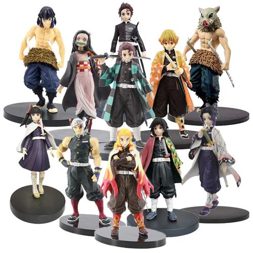 Foto Produk Tanjiro Nezuko Zenitsu Inosuke Action Figure Kimetsu No Yaiba - RANDOM KARAKTER dari Waroeng Figure