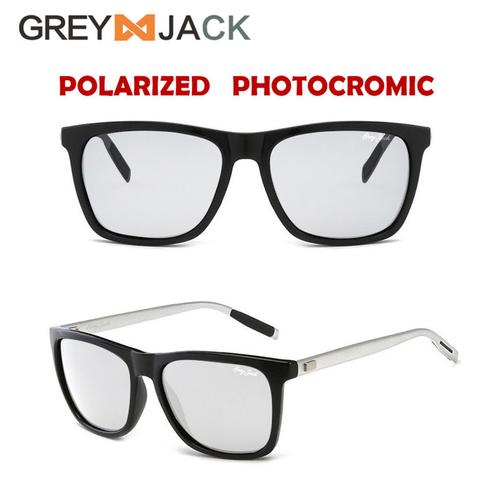 Foto Produk Grey Jack Sunglasses Polarized Photocromic Aluminium magnesium - black silver dari Grey Jack