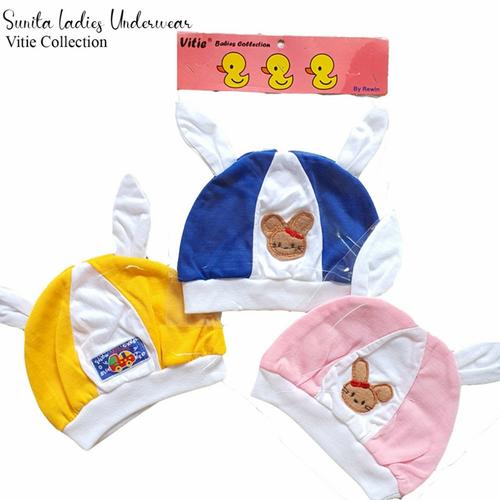 Jual Topi bayi newborn - 1 tahun - 1pc 
