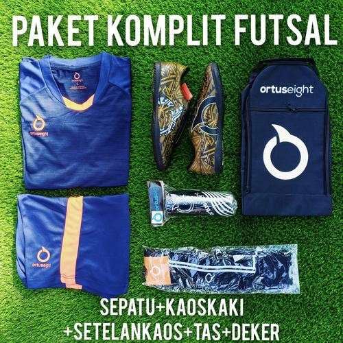 Foto Produk BISA COD Paket komplit sepatu futsal lebih murah ortus volt - komplit 39, BAJU SIZE M dari fajarimamsya