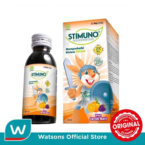 Foto Produk Stimuno Syrup Orange Berry 100ml dari Watsons Indonesia