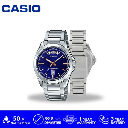 Gambar Jam Tangan Casio General MTP-1370D-2AVDF Original Murah dari GrosirGshock Jakarta Pusat Tokopedia