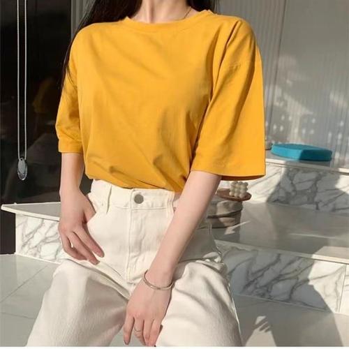Jual T-SHIRT OVERSIZE KATUN UNISEX 