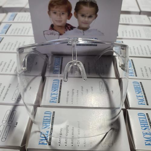 Gambar FACE SHIELD ANAK ACRYLIC GLASS ORIGINAL ANTI FOG - CLEAR/BENING dari CST2 Jakarta Barat Tokopedia