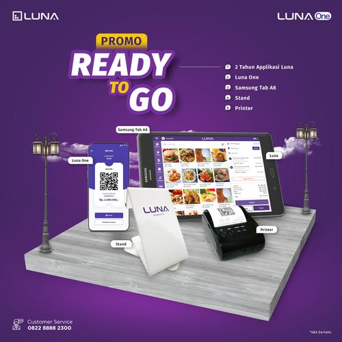 Gambar PAKET READY TO GO (SAMSUNG TAB A8)|Lunapos 2 thn + Tablet + Printer dari lunapos.id Jakarta Selatan Tokopedia
