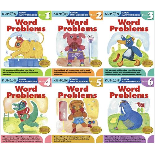 Jual Kumon Math Workbooks - Word Problems - Grade 6 - Kota Batam - Shopatbukubuku | Tokopedia