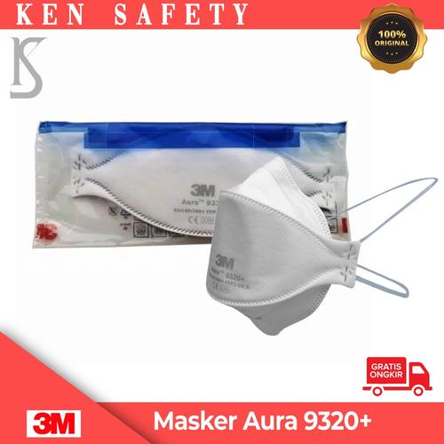 Jual Masker 3M Aura 9320+ FFP2 Headloop - Original - Jakarta Utara ...