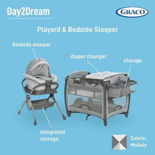 graco day2dream bedside sleeper