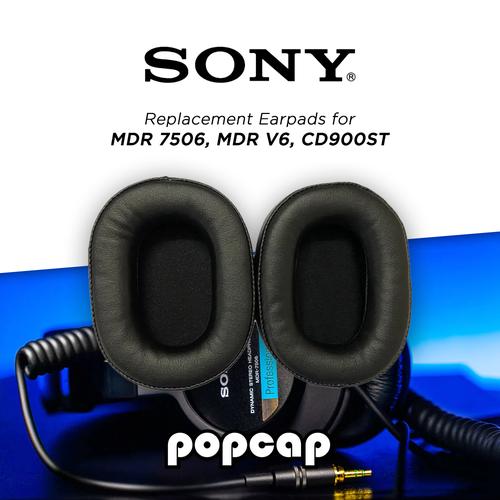 Promo Earpad SONY MDR-7506 V6 CD900ST Ear pads Earcup Cushion Pad Foam Busa  Stockpad di Popcap Tokopedia